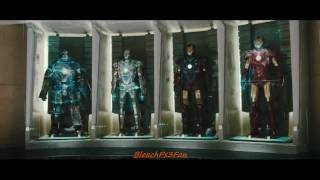 AC DC Shoot To Thrill Iron Man 1\&2 Movie Music Video Tribute