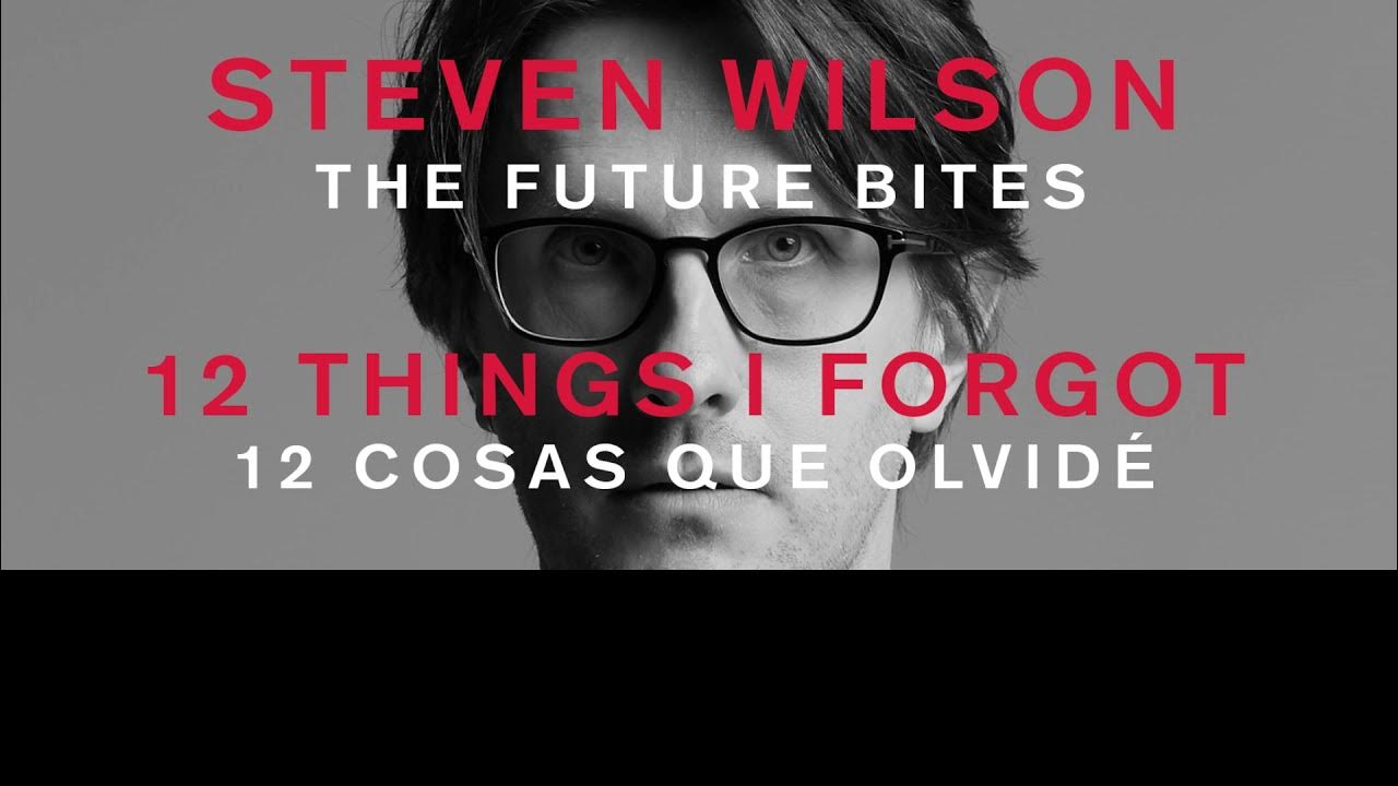 Steven Wilson - 12 THINGS I FORGOT (Lyrics), YT:   12 THINGS I FORGOT by Steven Wilson Album: THE  FUTURE BITES Spotify:  12, By  Song Dude