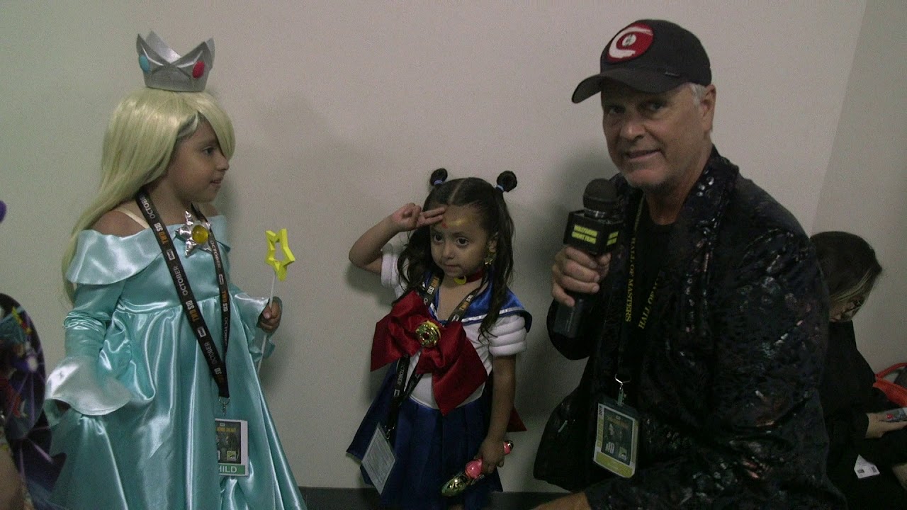 Comic Con 2019 Interview with "Sailor Moon" and "Princess Rosalina"