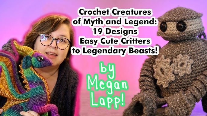 Making a Creepy Cryptid Creature  Spooky Crochet Project Vlog 