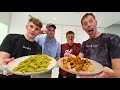 YOUTUBER COOK OFF VS STEPHEN TRIES!