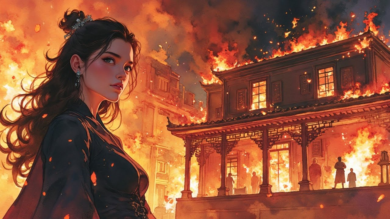 [AI Ficción] Renací y quemé la casa ancestral — mi esposo y su primer amor, sorprendidos en pleno...