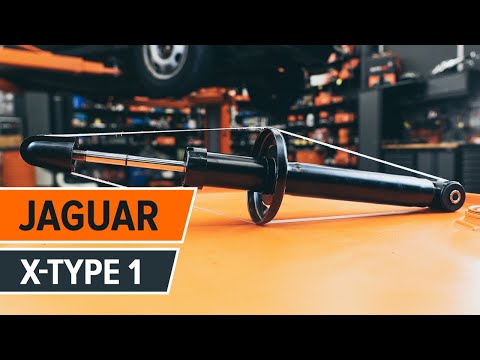 How to replace front shock absorbers on JAGUAR X-TYPE 1 TUTORIAL | AUTODOC