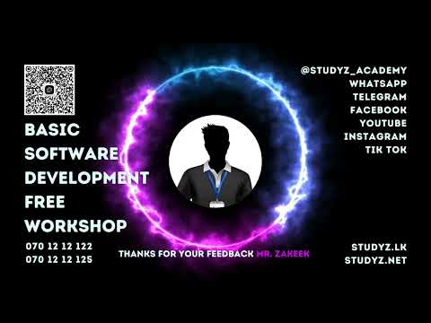 Student Feedback | Basic Software Development Free Workshop | Mr. Zakeek | Studyz Academy