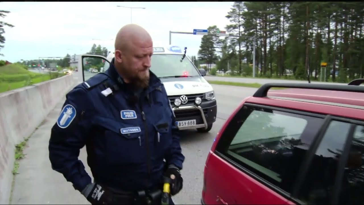 Epäilty rattijuoppo - Poliisit Joensuu