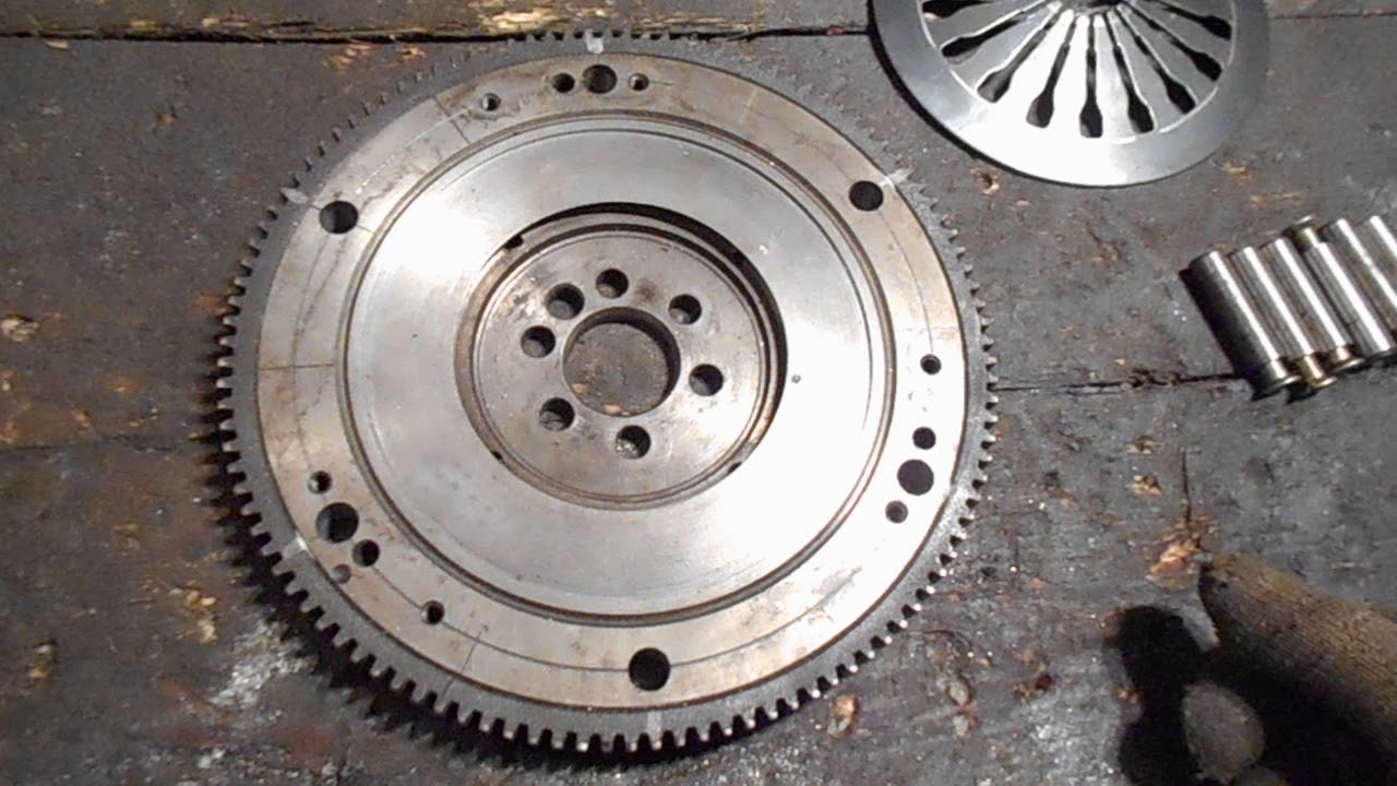 Мотор ВАЗ1113 ОКА в мотоцикл урал, днепр. Часть 1.3 Маховик . - YouTube