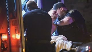 Police: Burglary suspect stripped naked, got into bed with sleeping couple
