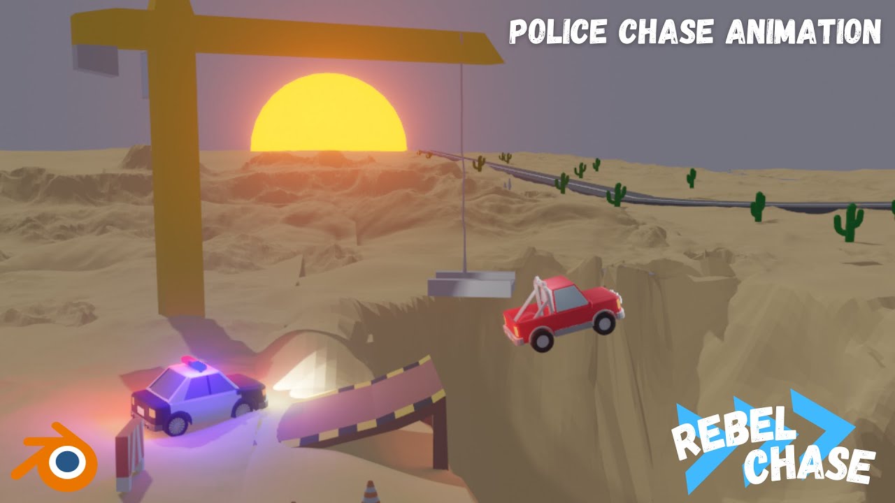 Rebel Chase - a Blender Short Film (My First Animation) - YouTube