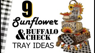 9 SUNFLOWER AND BUFFALO CHECK THEMED TIERED TRAY DOLLAR TREE DIY 5 FOR $5 CHALLENGE EASY DECOR IDEAS
Hey there beautiful people!
Today I am sharing 9 Dollar Tree ideas for your tiered tray decor with SUNFLOWERS and BUFFALO CHECK! These decor pieces are so easy to make! Perfect addition to your Fall or Autumn home decor! I would dare to call this a beautiful piece of art. I hope you find some inspiration to make your own home decor that suits your decor aesthetic. All items used here are from Dollar Tree except a Jenga block from my stash. So it is totally attainable by all, given the items are in stock. Mix and match your own patterns and prints to suit your individual style!
This challenge is the 5 for $5 Challenge hosted by Missi from Crafty Cove and Emily from Farm Charm Chic. This month’s co-host is Brenda from Rustic & Lace DIY.
Heres Missi’s link so you can check out her channel, Crafty Cove!
https://www.youtube.com/channel/UCUXtsNYbYNQInEbR191QJsA
Heres Emily’s link so you can check out her channel, Farm Charm Chic!
https://www.youtube.com/c/FarmCharmChic
Heres Brenda’s link so you can check her channel Rustic & Lace DIY!
https://www.youtube.com/channel/UCKjwKdDTJOZJANdDMLiEB1w
See the other creators that took part in this challenge over at:
https://youtube.com/playlist?list=PLbg0WVA7Vm57dn0XVbRer8k7bKvlwE0AF
I also mentioned Robin over at Robin’s Buys & Diys for inspiring me with the headlights on my sunflower truck.
You can find Robin’s page here: https://www.youtube.com/c/birdznest
This is the video link for the Dollar Tree Car Collaboration by Robin & KMOM:
Robin’s video: https://www.youtube.com/watch?v=7XnJEcKiOxc
KMOM14’s video: https://www.youtube.com/watch?v=zxsBr0V6On0
Check out their channels for more DIY inspiration! If you are coming over from the playlist, WELCOME!
Please consider subscribing! Join the Arrows DIY crew and see what’s new weekly!
Thanks to Missi and Emily for hosting and Brenda for co-hosting such a fun challenge!!
The links to the giveaways I mentioned are here:
Bohemian Fall Collaboration: Ends September 6 11:59PM EST
https://www.youtube.com/watch?v xBZ-nD3ENs
Calendar Giveaway: (Ongoing until video 10/01/21)
https://www.youtube.com/watch?v=bmGoOdVZj7w
The items I used to make these DIYS are from the Dollar Tree! Incredible! You can achieve the same high end look using everyday items from your local dollar store. Create something great in your style, decorate your home, and do it on a dime!
You can purchase my paints & Mod Podge tools over at:www.plaidonline.com
If you are a teacher of the arts or a Youtube Creator & are interested in becoming a Plaid Ambassador, you can find that info here:https://plaidonline.com/community/creative-communityYou can support my channel & buy me craft supplies over at:www.buymeacoffee.com/arrowsdiy
You can follow me on Instagram @arrowsdiy
Items used for DIY #1: I Would Pick You Again and Again Crate*Dollar Tree*Wood CrateLetter Stickers from Crafter’s SquareSunflower Sticker PackPaints/Stains: Folk Art Antique Wax
Items used for DIY #2: Sunshine sign *Dollar Tree*Wood Hanging DecorSunflower Floral PickRub On Transfer StickersBuffalo Check/Plaid Fabric- Black/WhitePaints/Stains: Folk Art Antique Wax
Items used for DIY #3: HELLO clear glass mini mug*Dollar Tree*Glass Mini Shaker “Mug” with Perforated Lid Letter Stickers from Crafter’s SquareBuffalo Check/Plaid Fabric- Black/WhiteJute TwinePaper Sunflower (6 ct.)Paints/Stains: Apple Barrel WhiteApple Barrel Black
Items used for DIY #4: Grow Tall Glass Milk Containers*Dollar Tree*Mini Glass Container Cork Lid (6 ct.)Letter Stickers from Crafter’s SquareRub On Transfers LettersBuffalo Check/Plaid Fabric- Black/WhiteJute TwineCable Ties (Clear)Paper Sunflowers (6 ct.)Faux floral Leaves (from Gerbera Flowers)Paints/Stains: Apple Barrel WhiteFolk Art Bright Green
Items used for DIY #5: Sticker Jenga Reversible Truck*Dollar Tree*Sunflower Stickers TrucksReindeer MossMini Paper Sunflowers (9 ct.)Jenga BlockPaints/Stains: Folk Art Antique WaxFolk Art Brushed Metal Silver
Items used for DIY #6: Happy Pennant Banner*Dollar Tree*Cardboard LabelJute TwineLetter Stickers from Crafter’s SquareBuffalo Check/Plaid Fabric- Black/WhitePetals from SunflowerPaints/Stains: Apple Barrel White
Items used for DIY #7: You Make Me Happy Sign*Dollar Tree*2in. by 3in. FrameRub On Transfer LettersSunflower Sticker PackBuffalo Check/Plaid Fabric- Black/WhitePaper Sunflowers (6ct.)Sunflower Floral PickPaints/Stains: FolkArt Home Decor Antique Wax
Items used for DIY 8: You Make Me Happy Sign*Dollar Tree*2in. by 3in. FrameRub On Transfer LettersSunflower Sticker PackBuffalo Check/Plaid Fabric- Black/WhitePaper Sunflowers (6ct.)SunflowerPaints/Stains: FolkArt Home Decor Antique Wax
Items used for DIY 9: Pumpkin Sunflower Arrangement*Dollar Tree*White Pumpkin Clips (4 ct.)Sunflower Floral Pick
Thanks so much for your continued support.
Have a blessed week!
Happy crafting!
#ARROWSDIY #5for5diychallenge #fall 9 SUNFLOWER AND BUFFALO CHECK THEMED TIERED TRAY DOLLAR TREE DIY 5 FOR $5 CHALLENGE EASY DECOR IDEAS