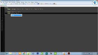 011  PHP Arrays Associative Arrays