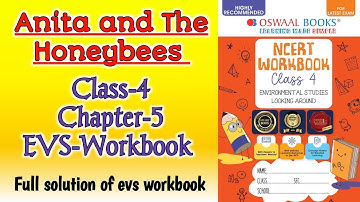 Anita and The Honeybees Class‐4 Chapter‐5 EVS‐Workbook fully solved exercise @NCERTTHEMIND