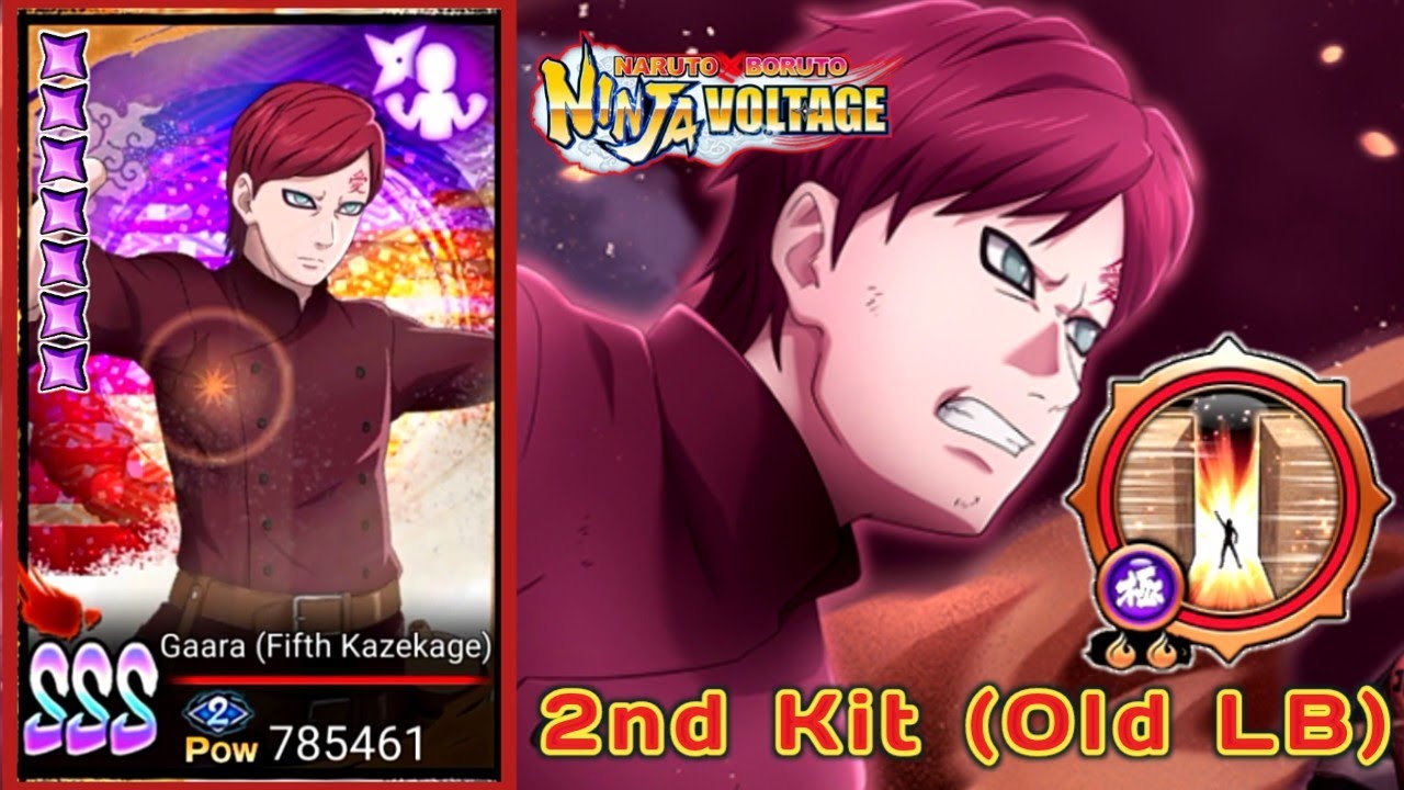 Gaara Kazekage (ReKit but Old Limit Break) DUO Attack Mission | Naruto X Boruto Ninja Voltage
