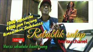 Tony Q- Republik sulap-versi ukulele- simsalabim 4000jam tayang&1000subscriber