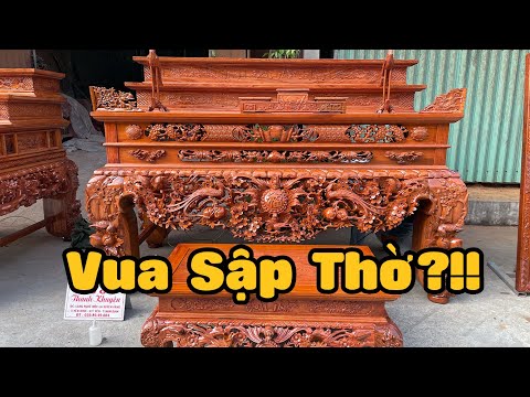 Video Vua sập thờ là gì ? Loại bàn thờ gỗ này sử dụng trong... - youtube