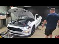 Mustang gt 2020 Whipple Supercharger Stage 3 First Dyno Session at PalmBeachDyno