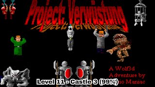 Wolfenstein 3D - Project:Verwüstung Level 11 (99%)