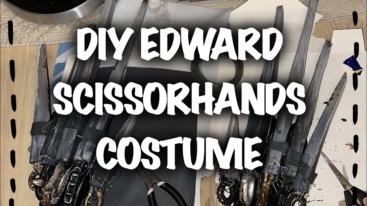 Edward Scissorhands DIY costume (Hands only)