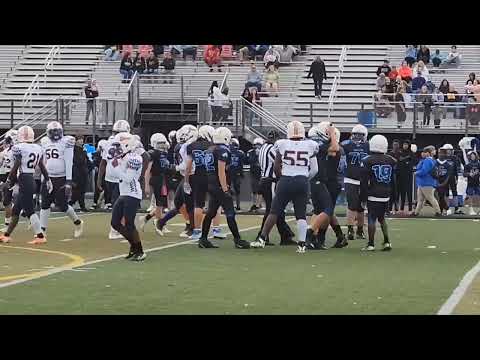Jeremiah Moore #56 2022 Winburn Middle School football highlights