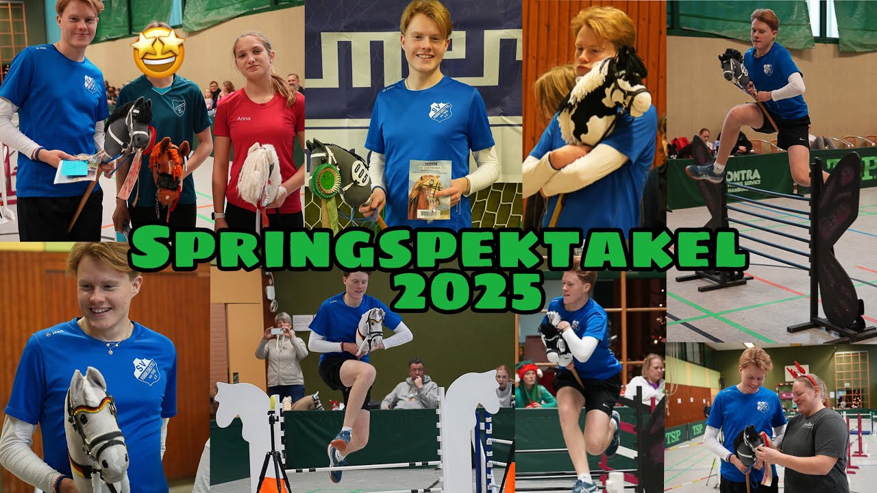 Springspektakel Hoopte 2025🥇[HobbyHorse Turnier🏆] - Vlog