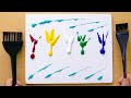 How to Draw Water Reflection Effect | Acrylic Painting Tutorial | Painting