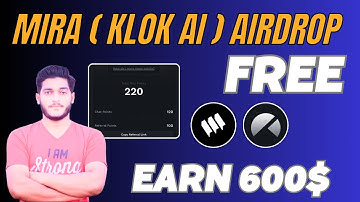 Mira Network Airdrop Full Guide || Klok App Ai Airdrop Points Full Guide