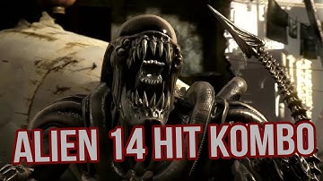 ★Alien ★ Easy 14 Hit Kombo ★ Mortal Kombat X ★
