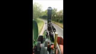 1912 Ransomes traction engine in Strumpshaw.