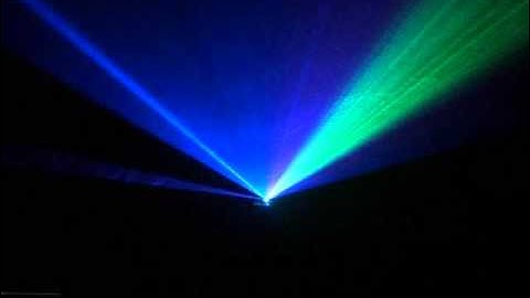 Lasershow - Last train to Trancentral - HE-LASERSCAN - auto mode