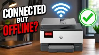 HP Printer Offline But Connected (Easy Fix)