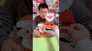 Santa claus Battle 😂 Whose Santa is More Beautiful! #shorts #funny #cartoon