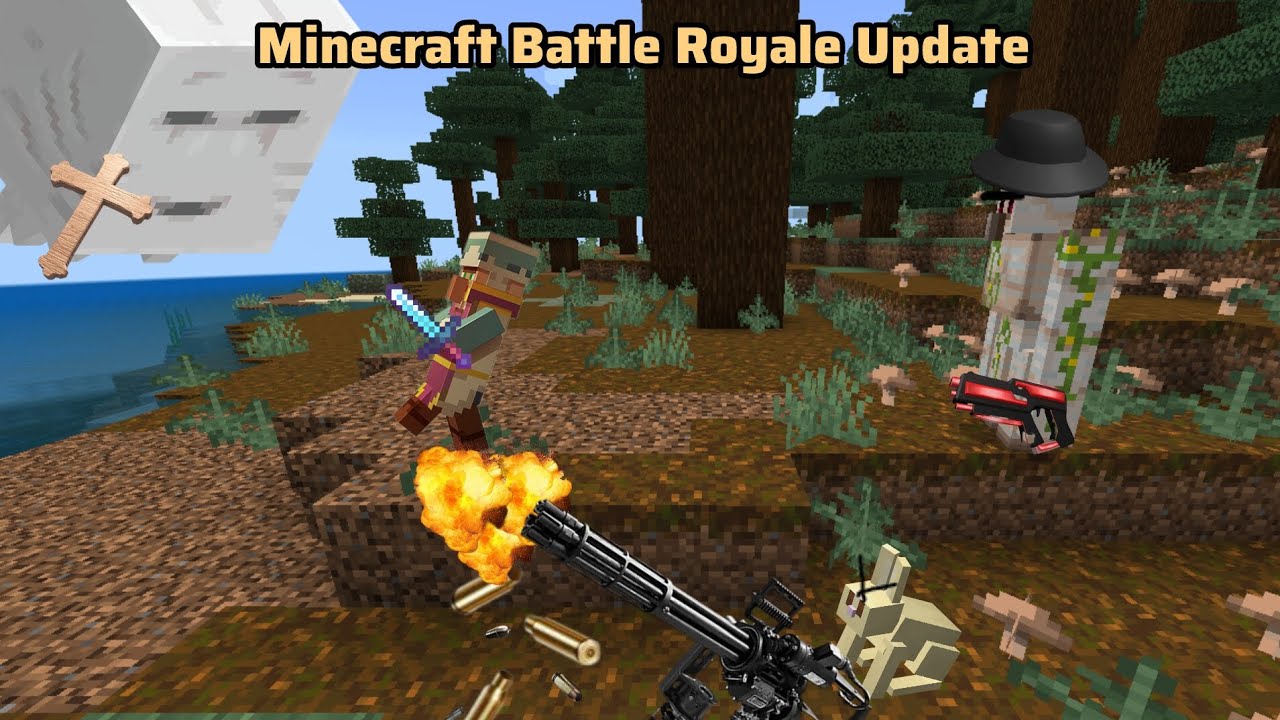 Minecraft Battle Royale In Minecraft...