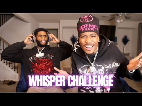 WHISPER CHALLENGE | TRAY VS TREY