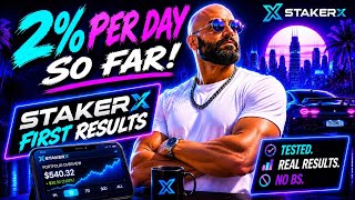 StakerX: Making 2% Per Day I Put It to the Test...