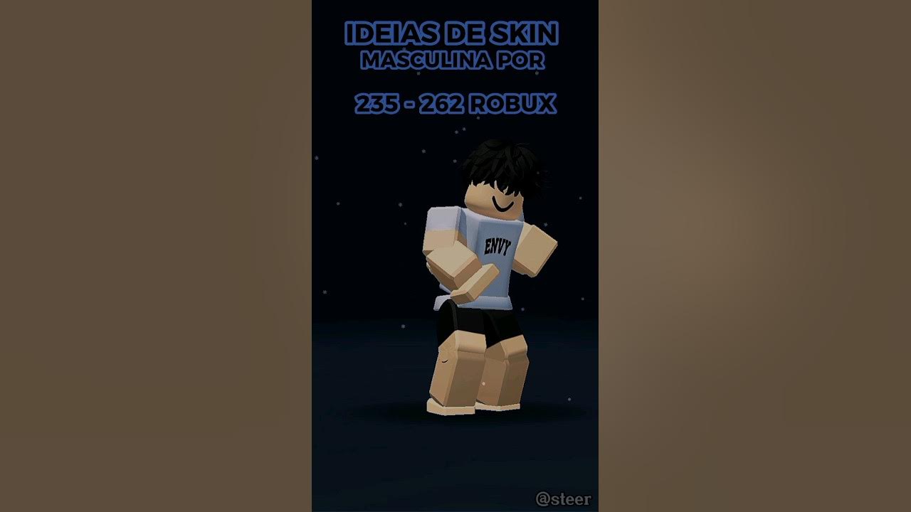 Ideias de skins masculinas 💙 #roblox #corpo 