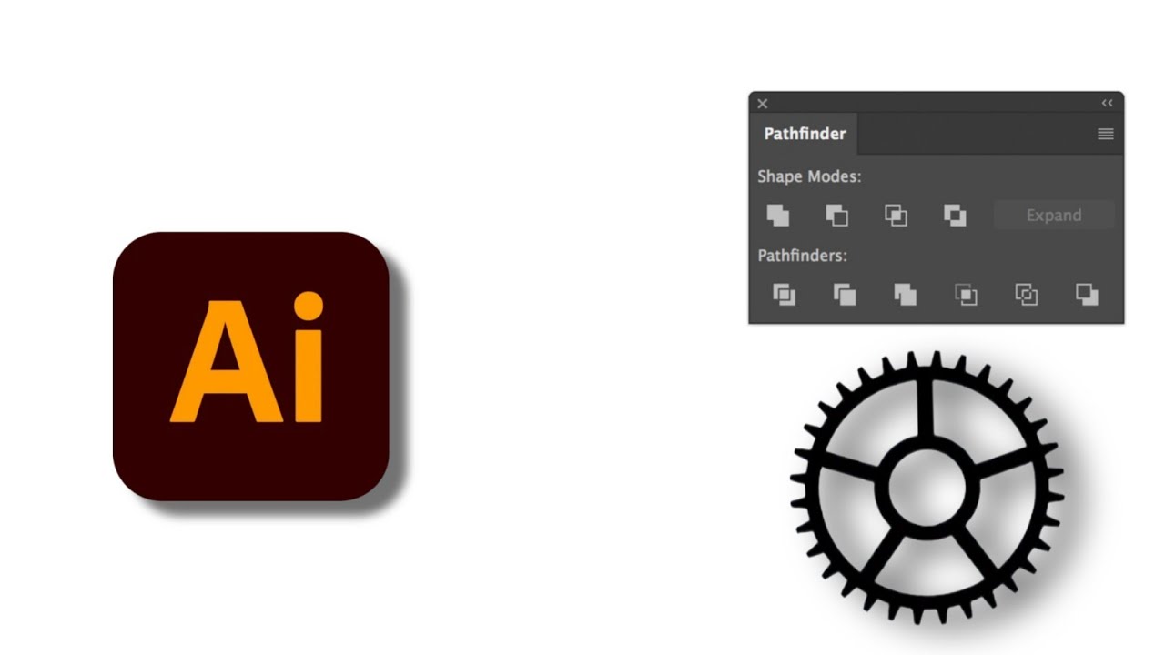 Comment utiliser l'outil de PATHFINDER on Adobe Illustrato 
