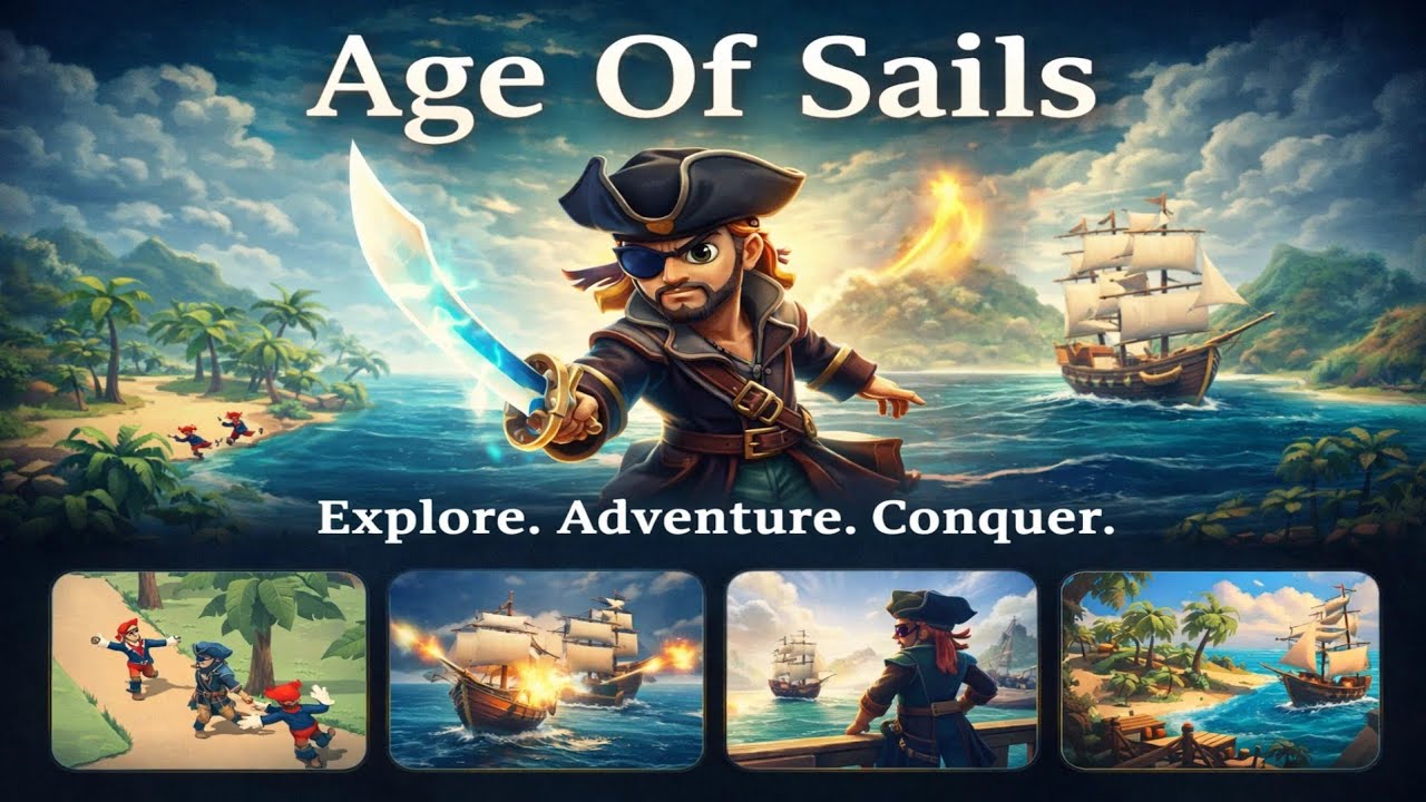 Age of Sails Gameplay | Pirate Ship Battles & Sea Adventure ⛵🔥