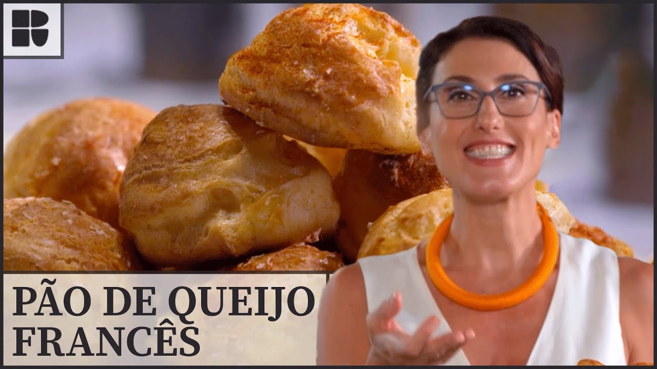 Gougère, o pão de queijo francês | Paola Carosella | Alma de Cozinheira
