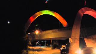Main Street Bridge Light Show