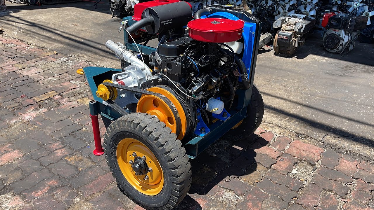 Bộ Bơm Văn Thể 5 | Động Cơ Yanmar 3t84 | Nông Cơ Nguyễn văn châu