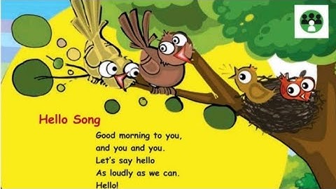 Hello Song, Unit-1 Ennum ezhutham English/ Getting to know each other