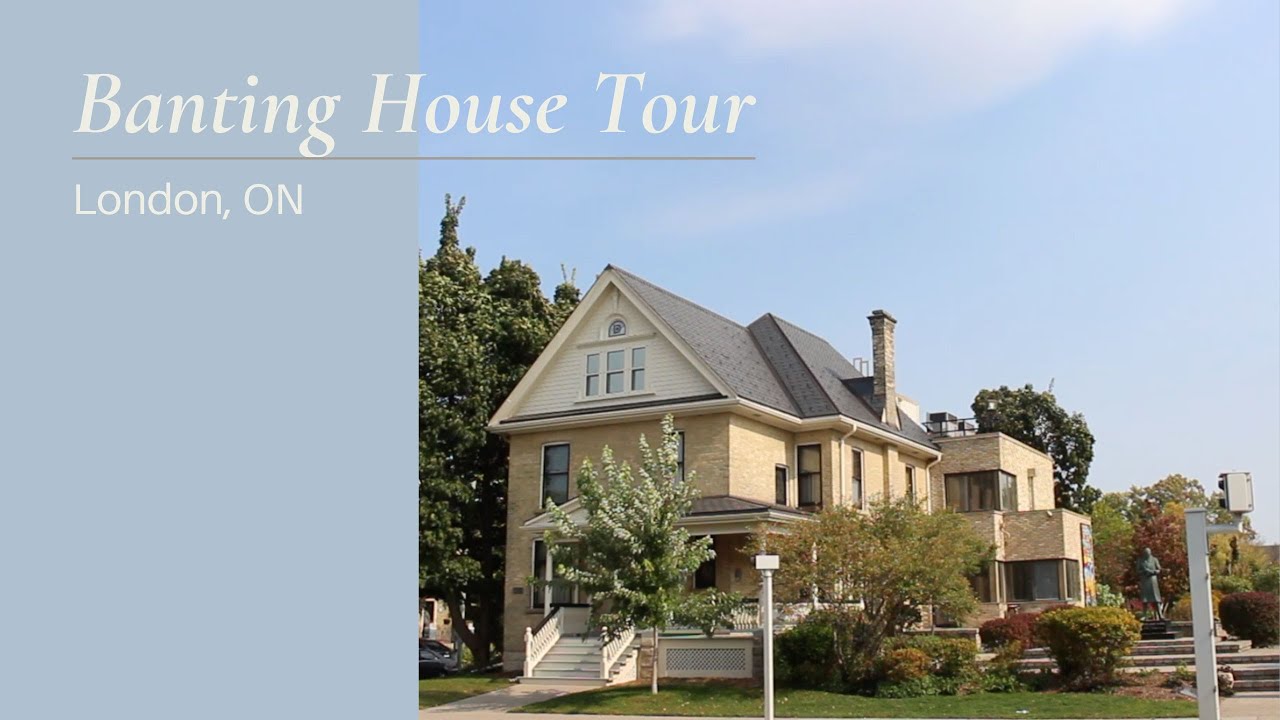 Banting House Tour - The Birthplace of Insulin - London, ON, Canada