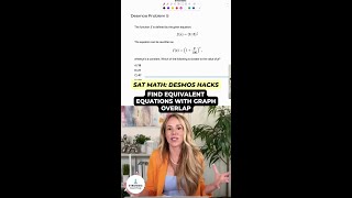 Stop guessing: Desmos will literally show you the answer!