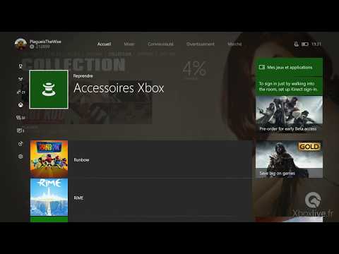 Tutoriel Xbox One - Associer une manette à un Gamertag