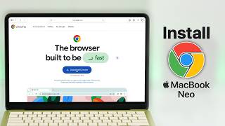 MacBook Neo: How to Download & Install Google Chrome! screenshot 5