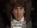 Capture de la vidéo George Harrison Recalls The Last Time He Saw John Lennon #Thebeatles #Georgeharrison #Johnlennon