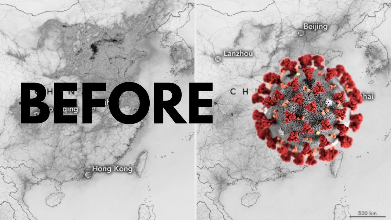Maps That Show Life BEFORE and DURING the CORONAVIRUS OUTBREAK