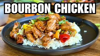 Our TOP 5 HIghest Rated Recipe! Bourbon Chicken on the Blackstone Griddle.#griddle