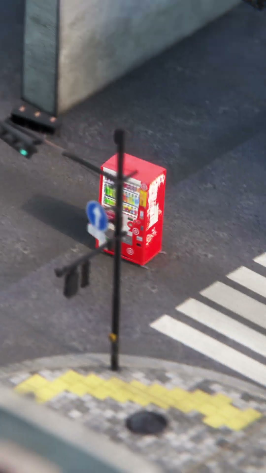 VENDING MACHINE ROLLING DOWN TOKYO