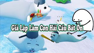 🕹️ Giả Lập Làm Con Hải Cẩu Bất Ổn 🦭😂 #tiktok​​ #douyin​​ #minecraft #LongKaEntertainment screenshot 5