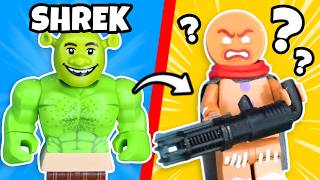 I made CURSED LEGO SHREK Minifigures... (with Brickify App) screenshot 5